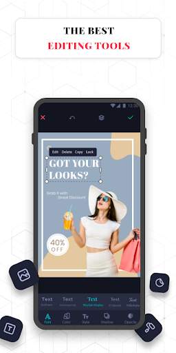 Poster Maker Flyer free Ads Page Design Logo 2021 screenshot 3
