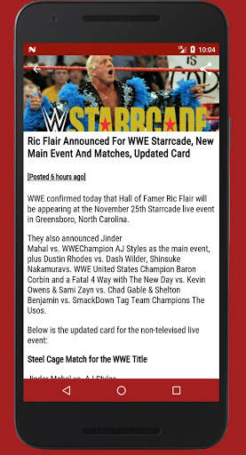 Wrestle News screenshot 2