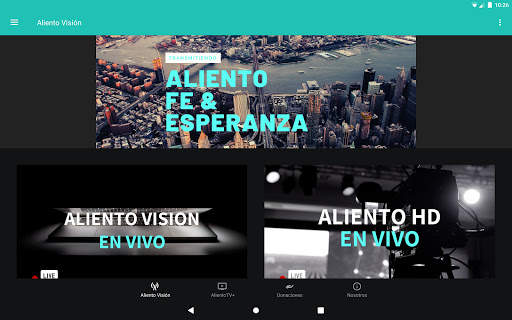 Aliento Vision TV Network screenshot 7