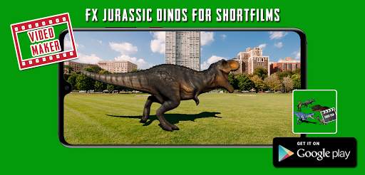 Jurassic Dinos for Shortfilms - FX Video Maker screenshot 1