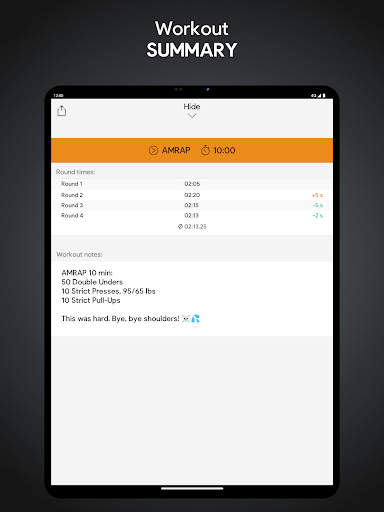 SmartWOD Timer - WOD timer screenshot 14
