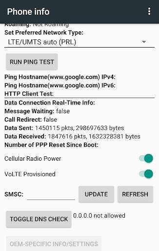 4G on 3G Phone Info. screenshot 5