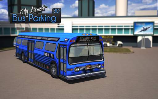 City Airport 3D Bus Parking screenshot 1