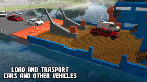 Car Transporter Ship Simulator screenshot 6