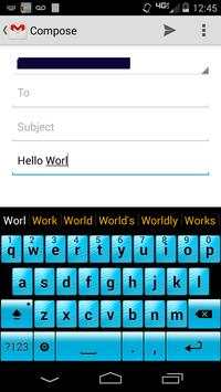 Aqua Keyboard screenshot 1