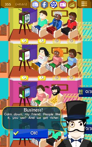 Ads Factory: TV Idle Clicker screenshot 7