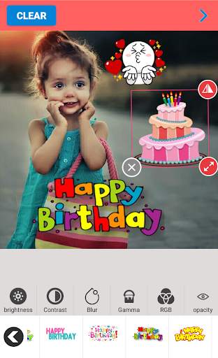 Cake Photo Editor screenshot 2