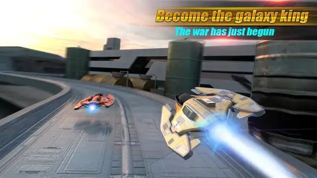 Space Racing 3D: Skyfall screenshot 1