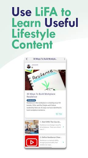 LiFA; A Lifestyle Social Media screenshot 2