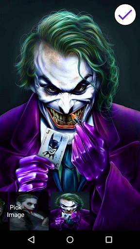 Card Joker Lock Screen ART screenshot 7