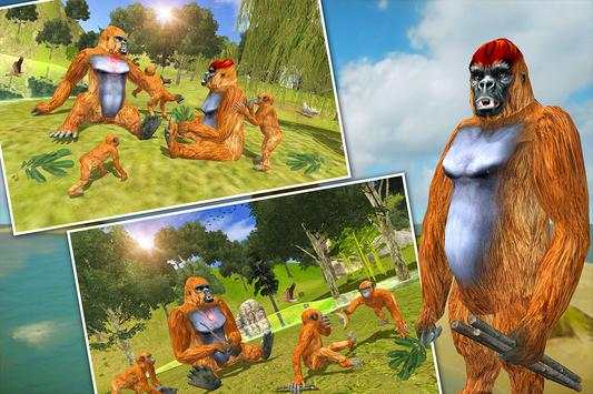Angry Gorilla Family Simulator screenshot 12