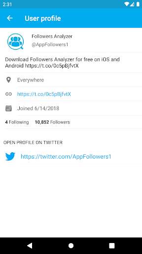 Followers Analyzer screenshot 5