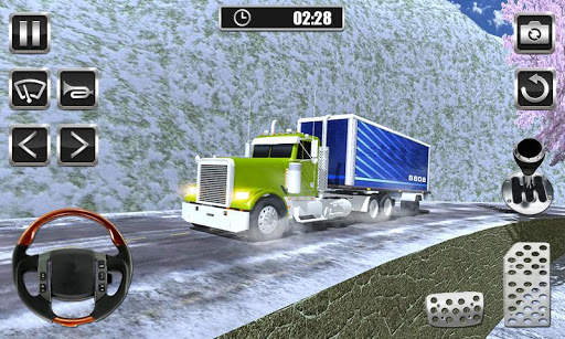 Mountain Climb Simulator - Truck Driver Cargo screenshot 3