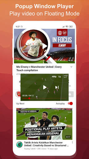 GAGTube - Floating Tube Player, Float Tube Popup screenshot 5