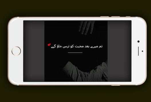 Dukhi Urdu Lines Status screenshot 8