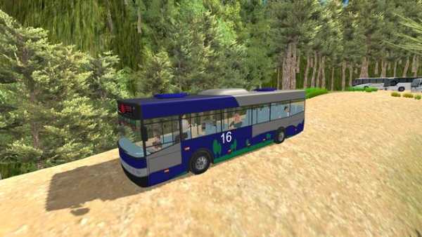 Offroad Tourist Bus Driving Mountain Bus simulator screenshot 3