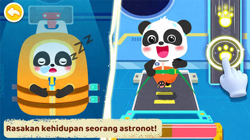 Petualangan Ruang Angkasa Panda Kecil screenshot 4