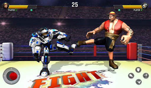 Ultimate Ring Fighting -  Robot Fight Wrestling screenshot 9