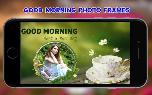 Good Morning Photo Frames screenshot 3
