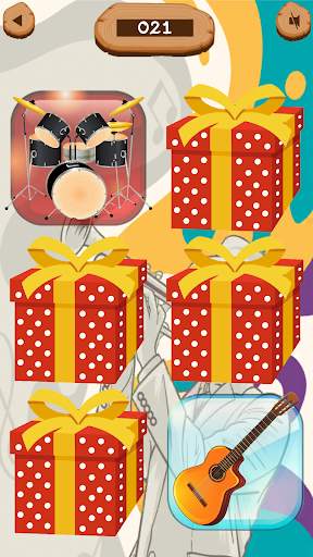 1 Memory games: Musical instruments matching screenshot 2