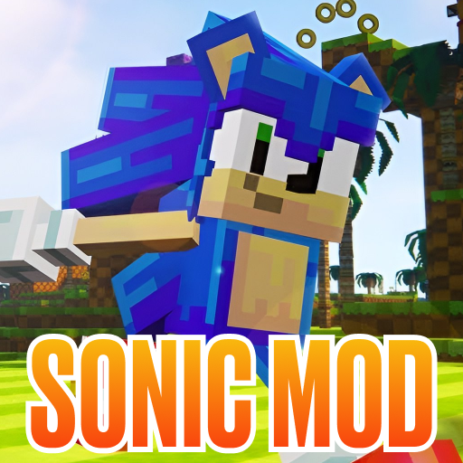 Mod of sonic for Minecraft PE icon