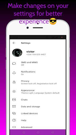 Chat-up free & encrypted messenger for Android- screenshot 4