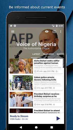 VON News screenshot 1