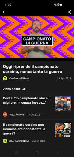 OneFootball - Notizie Calcio screenshot 4