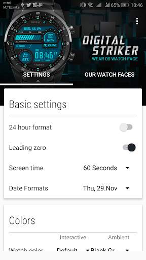 Digital Striker Watch Face screenshot 6