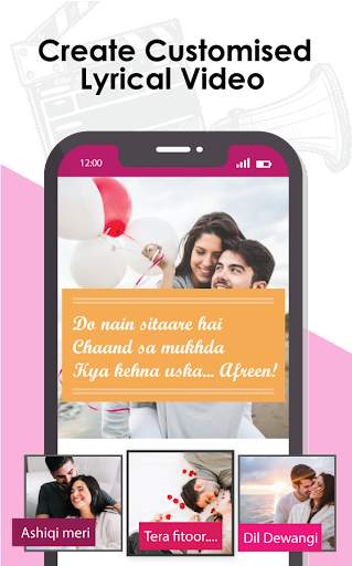 Lyrical Video Status Maker & Lyrics video Editor screenshot 2