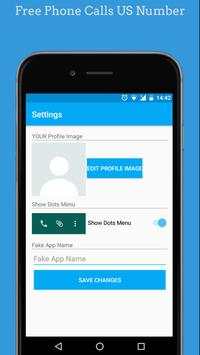 Free Phone Calls US Number - Talk And Text Tip screenshot 3