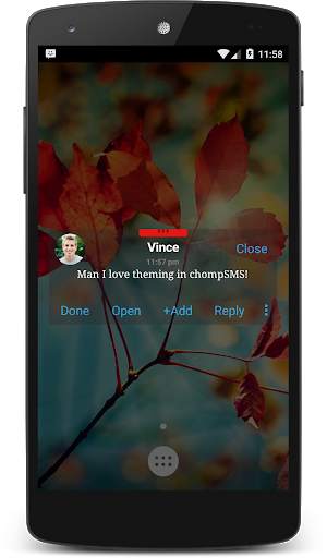 Dark Nite Theme (chomp) 3 تصوير الشاشة
