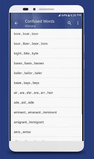 English Confused Words скриншот 7