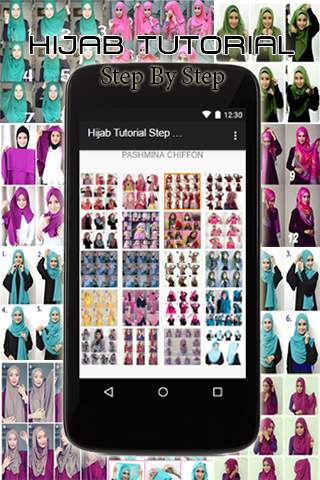 Hijab Tutorial Step By Step screenshot 3