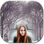 Snow fall photo frames 2018 1.1.1