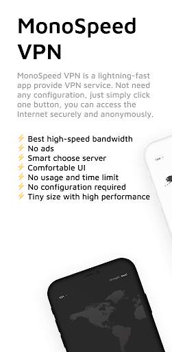 MonoSpeed VPN screenshot 1