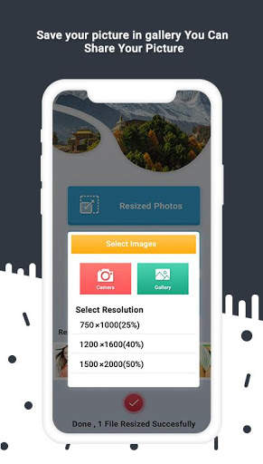 Photo & Picture Resizer : Image Compress screenshot 5