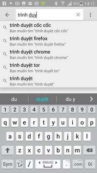 Trinh Duyet web Coc CoRom screenshot 2