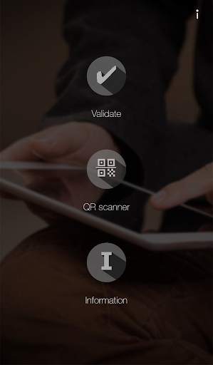 Validation app screenshot 1