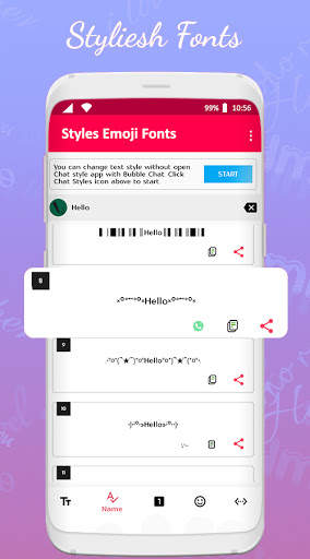 Stylish Text For WhatsApp - Fonts & Status screenshot 3