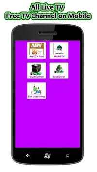 All Live TV - Free TV Channel on Mobile screenshot 1
