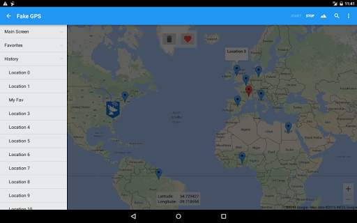 Fake GPS screenshot 17