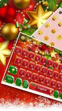 Red Christmas Keyboard screenshot 2