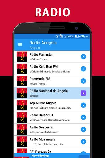 Radio Online Gratuito Angola screenshot 5