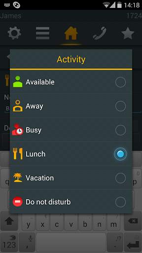myPBX for Android 2 تصوير الشاشة