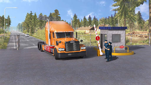 Euro Truck Game New Truck Parking: Parking Games screenshot 2