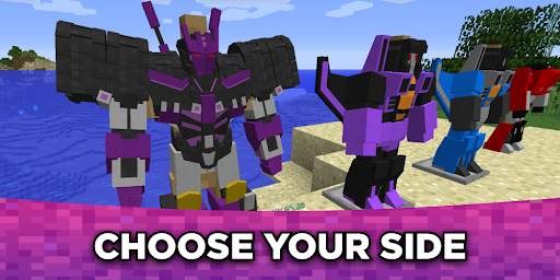 Robots Superheroes mods for Minecraft PE screenshot 1