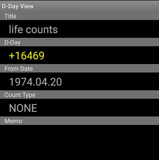 DDay App screenshot 5