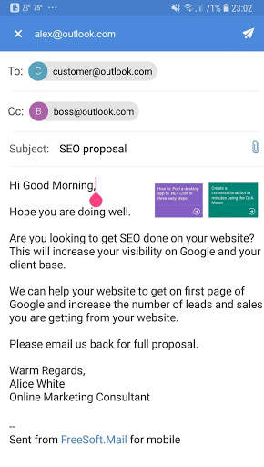 Email App for Hotmail, Outlook & Exchange Mail screenshot 4