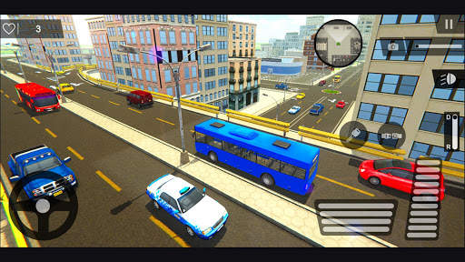 City Coach Bus Driver 3D 2020 screenshot 6